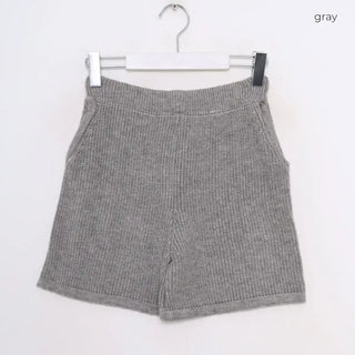 Pocket knit shorts