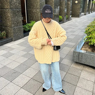 Oversized Cable Knit
