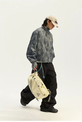[Monterest] Water-Resistant Camo Print Hooded Jacket