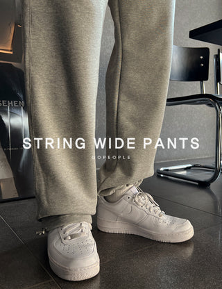 Supima String Wide Pants (4 colors)