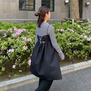 Ribbon camisole dress