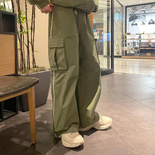 (Unisex) Line Point String Pants