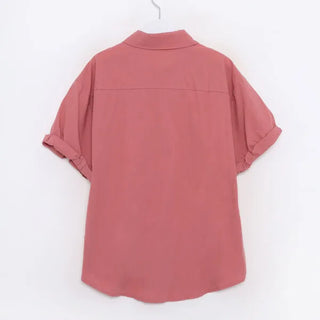 Roll-up half-sleeve shirt