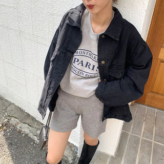 Pocket knit shorts