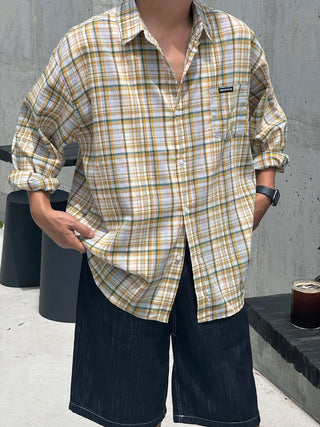 Amande Summer Check Shirt