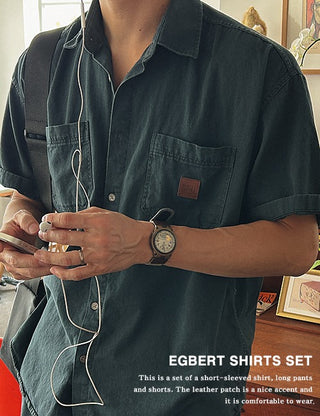 BERT Short Sleeve Shirt Set (6 colors)