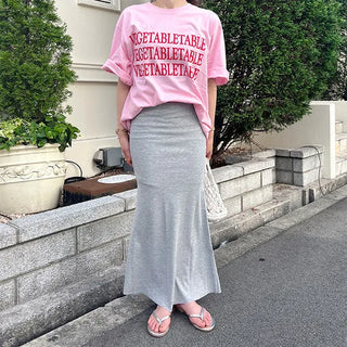 Ribbed Mermaid Skirt