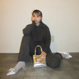 Big Ribbon Flat Shoes