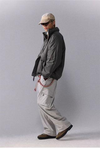[Monterest] Water-Resistant Stand Collar Padded Jacket