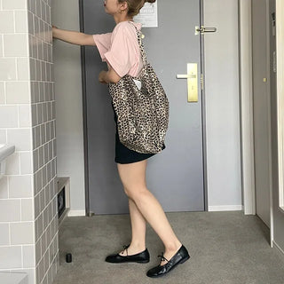 bain leopard eco bag