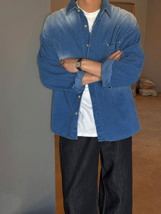 Lisbon Corduroy Washed Outshirt