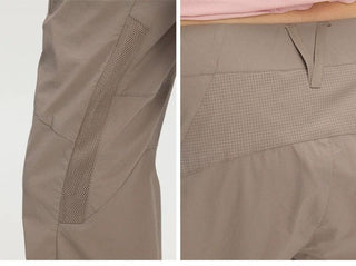 [Monterest] Water-Resistant Textured Flare Pants