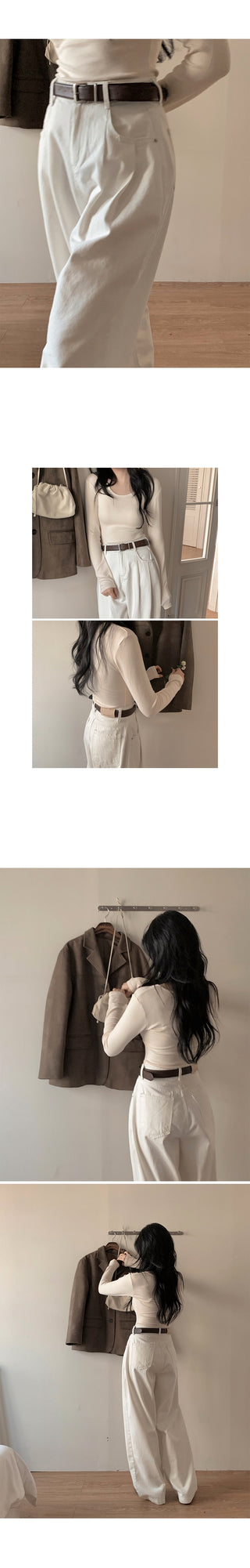 (Short/Basic/Long) (5 colors) Cotton Slacks Pants