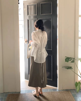 Modal strap blouse