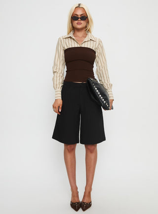 Dawnette Layered Long Sleeve Top Multi