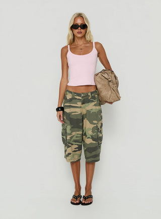 Kasper Cinched Tank Top Marshmallow Pink