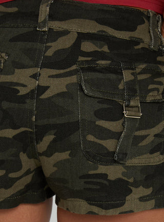 Remix Micro Shorts Camo