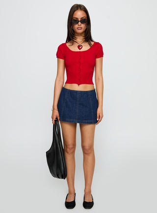 Lemoni Skort Denim Blue
