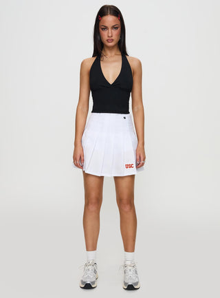 USC Tennis Skort White