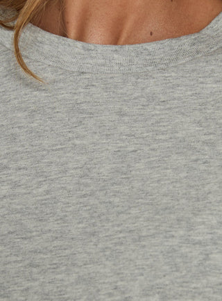 Ryann Long Sleeve Layered Top Grey / Camo