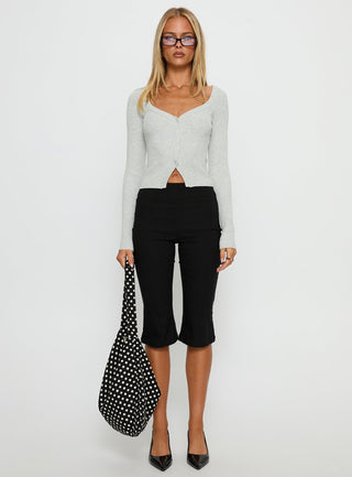 Sorenna Long Sleeve Top Grey