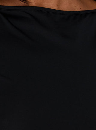 Odele Backless Top Black