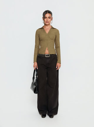 Zifa Shirt Khaki