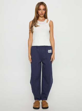 Route 08 Barrel Track Pant Navy