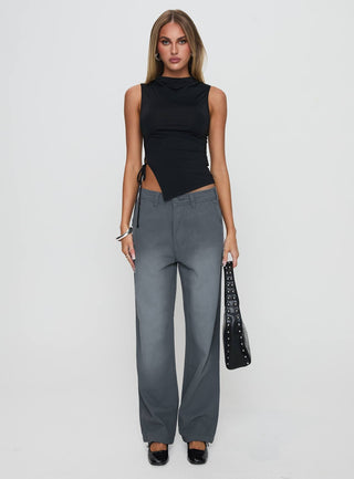 Solarah Tie Side Top Black
