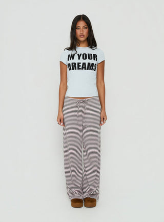 Always In Your Dreams Graphic Sleep Tee Blue
