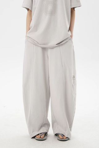 [MASONPRINCE] Cotton Blend Tapered Wide Pants / Shorts