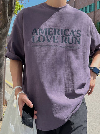AMERICAS Oversized 1/2 T-shirt