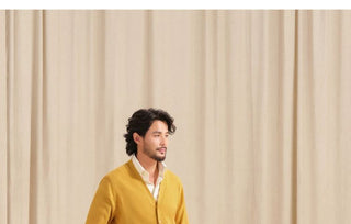[CULTUM] V-Neck Cashmere Blend Cardigan