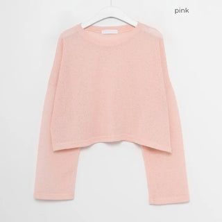pua see-through round T
