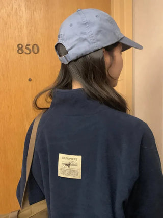 (2 colors) Anorak Fleece Jumpsuit