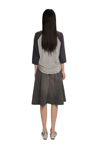 [moromoro2] Mosaic Print Raglan T-Shirt