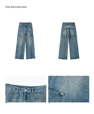 CONP Big Pocket Denim Pants