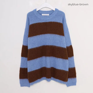 Border brush knit