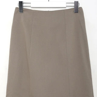 Slit long skirt