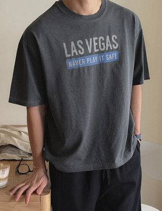 USA City Pigment Short Sleeve T-shirt (3 types)