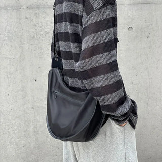 Nylon round cross bag