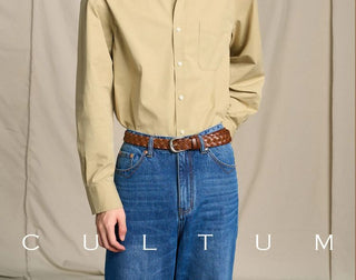 [CULTUM] Brushed Cotton OCBD Shirt
