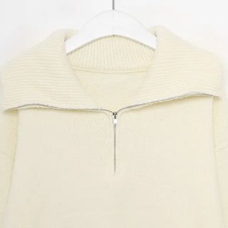 Soft Half-Zip Sweater