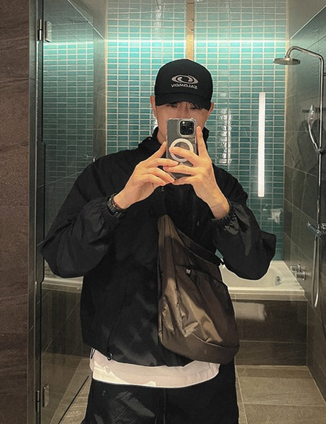[SUMMER] Hooded Wind Shorts Set (2 colors)