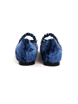 [Moromoro2] Velvet Bow Ballet Flats