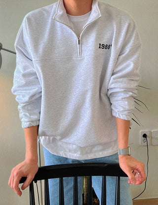 1988 Half-zip Fleece-lined Sweatshirt (4 colors)