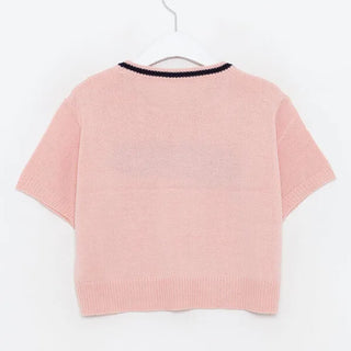 New York Lettering Knit T-Shirt