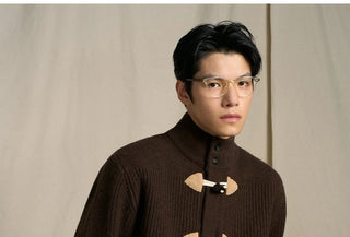 [CULTUM] Merino Wool Ivy Style Toggle Cardigan