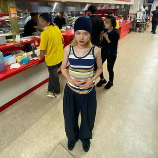Unisex elasticated cotton pants