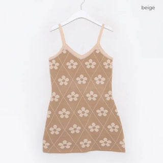 Flower mini dress